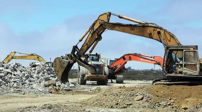 Construction projects progressing