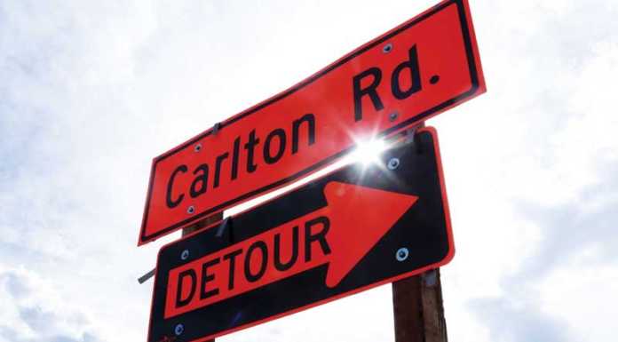 Carlton Road closure set for Thursday