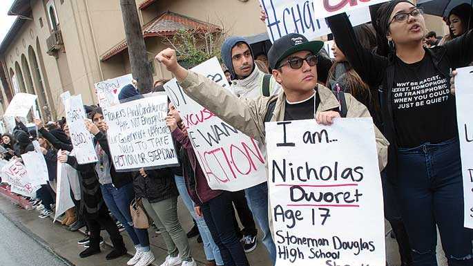 Students cry: ‘Enough!’