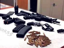 Man caught with illegal weapons, ammunition