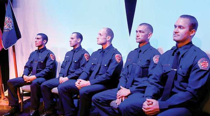 Fire departments welcome new recruits