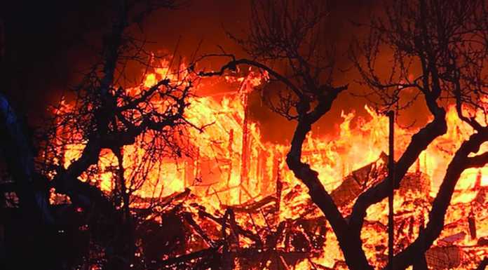 PHOTO: Aptos home burns to the ground