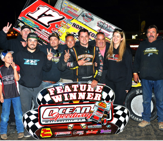 Ocean Speedway: Justin Sanders wins Johnny Key Classic, big payday
