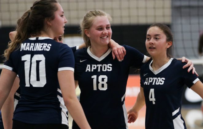 Aptos High girls volleyball