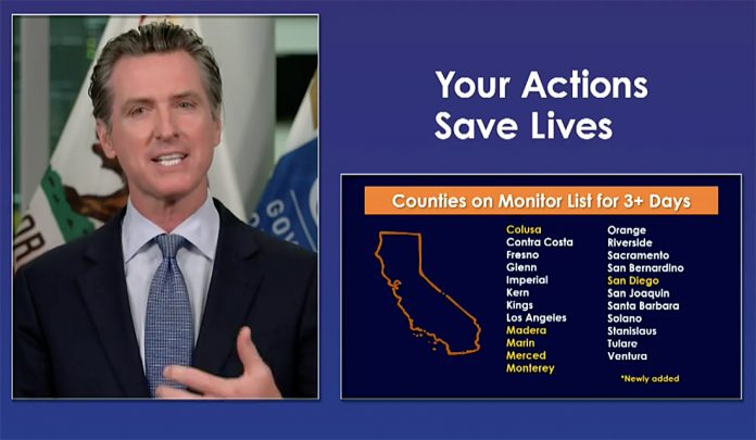 newsom monterey county