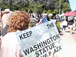 George Washington bust watsonville