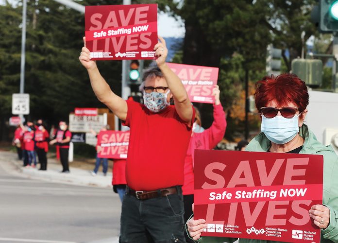 watsonville nurses demonstration ratios