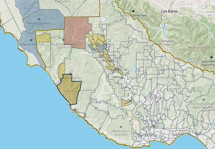 Evacuation warnings Santa Cruz county