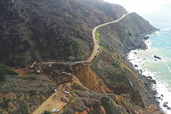 big sur highway 1 repairs