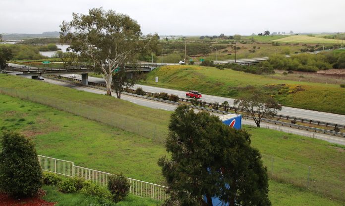 pajaro valley high highway 1 overpass