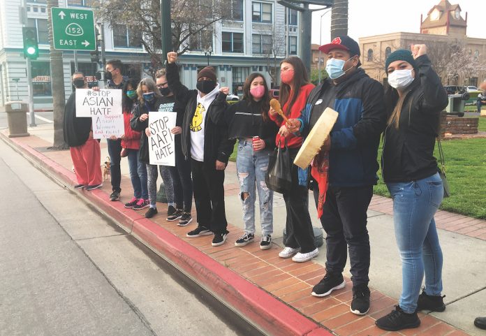 anti asian protest watsonville