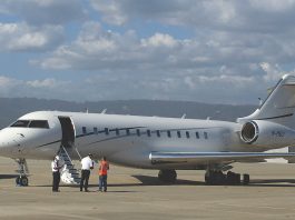 Photo: Watsonville Airport welcomes extra-large guest watsonville airport jet