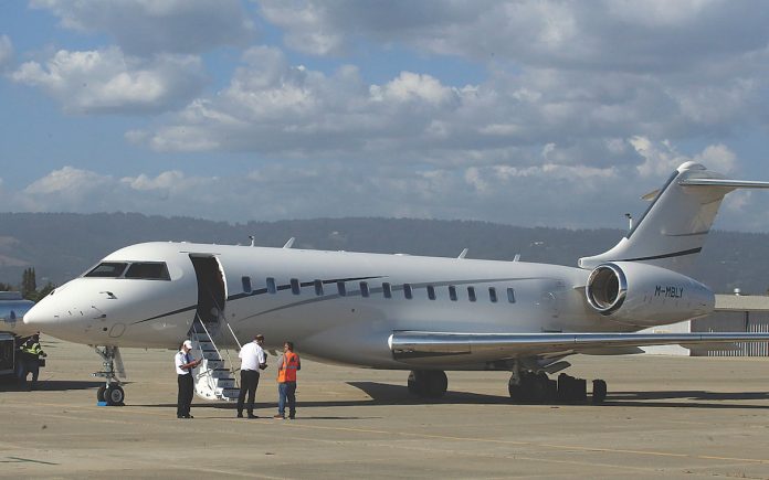 watsonville airport jet