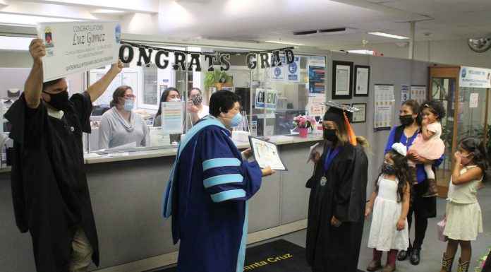 Watsonville/Aptos/Santa Cruz Adult Education graduation