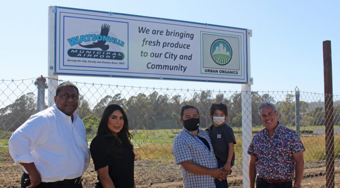 watsonville airport urban organics farm