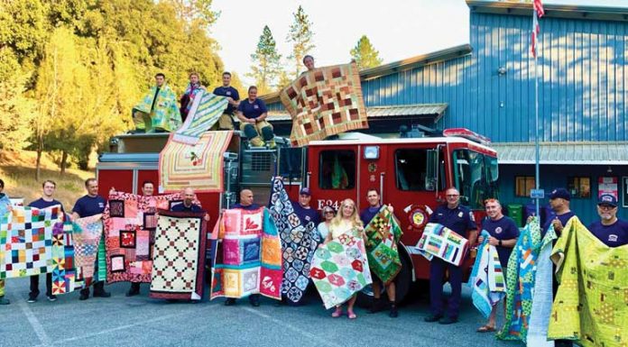 Quilt donation program for fire victims wrapping up
