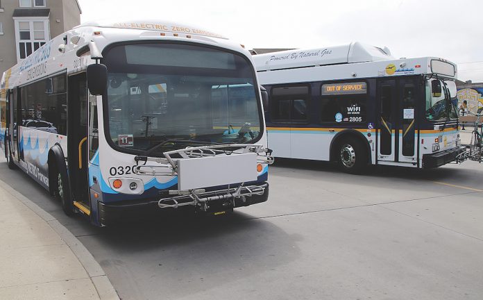 watsonville electrict bus