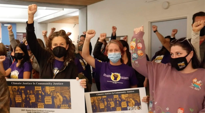 santa cruz county strike