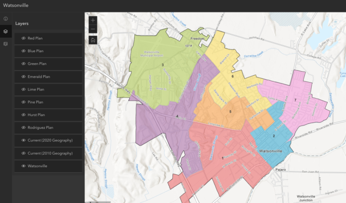 Watsonville redistricting