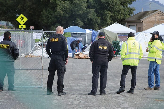 Watsonville homeless camp