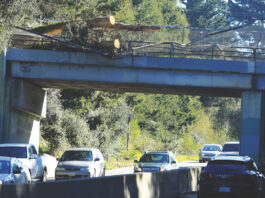 Aptos Highway 1 closure