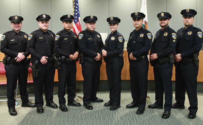 watsonville police department badge pinning