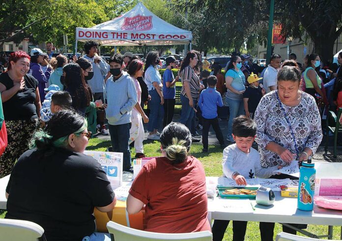 watsonville plaza backpacks salvation army school supplies