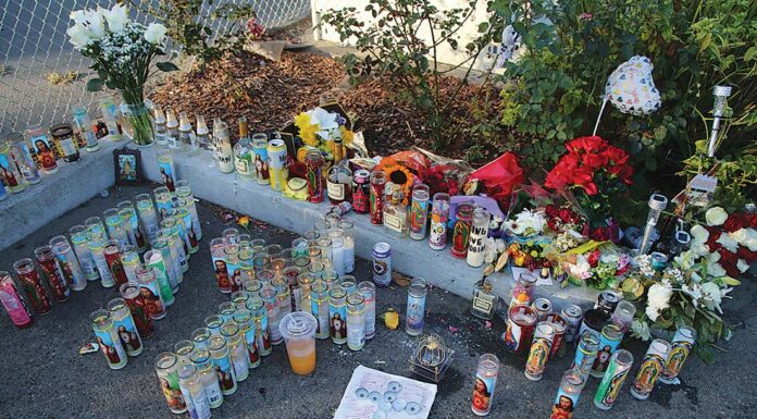 adrian ayala sudden brennan street homicide altar memorial