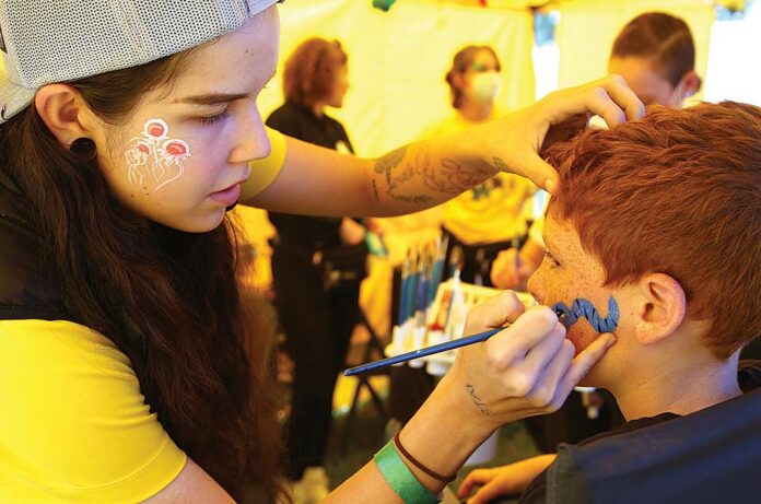 santa cruz county fair face painting