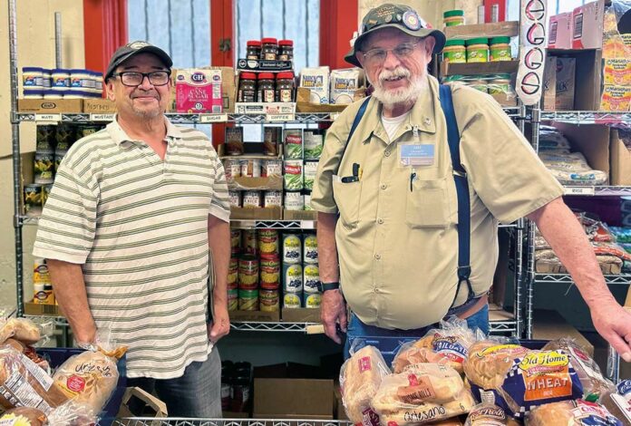 ernie soto jan graff veterans second harvest food bank