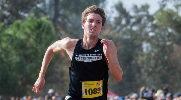 Mustangs’ James Ponzio runs strong to the finish | Boys cross country