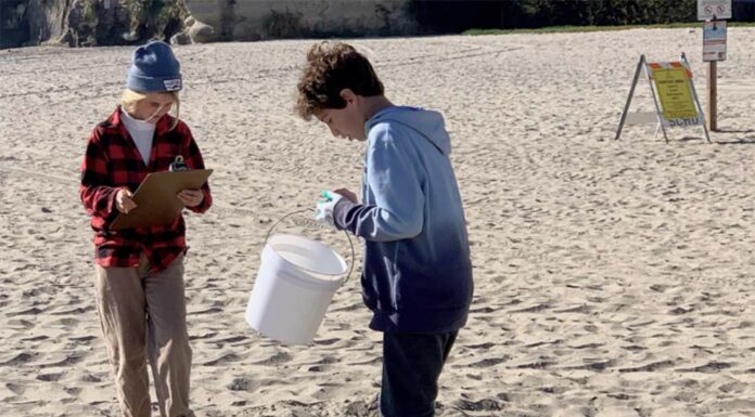 mount madonna school beach cleanup