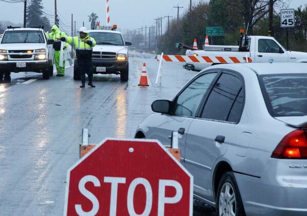 east lake avenue flooding road closure