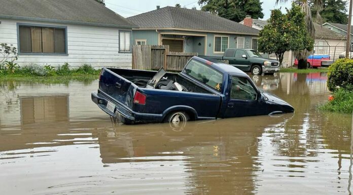 college road flood