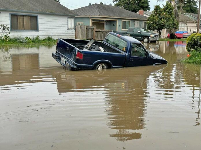 college road flood