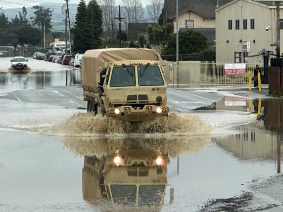 pajaro flooding national guard