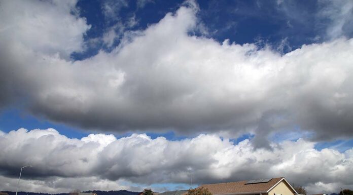 cloudy skies storm watsonville