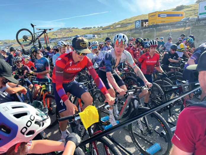 sea otter classic bicyclists laguna seca