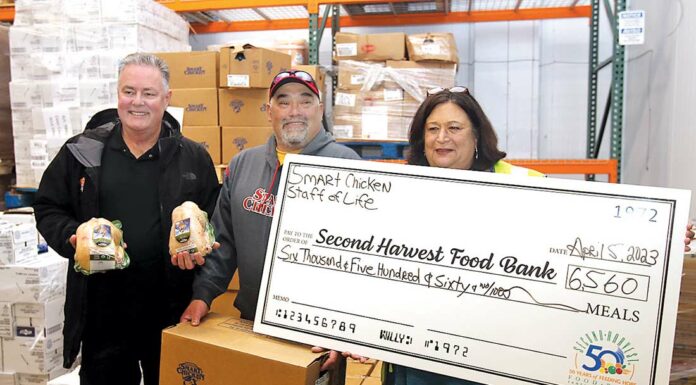 second harvest food bank staff of life smart chicken