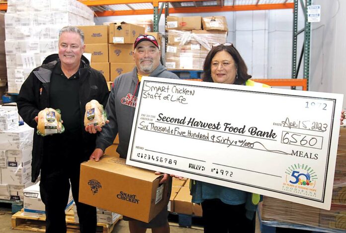 second harvest food bank staff of life smart chicken