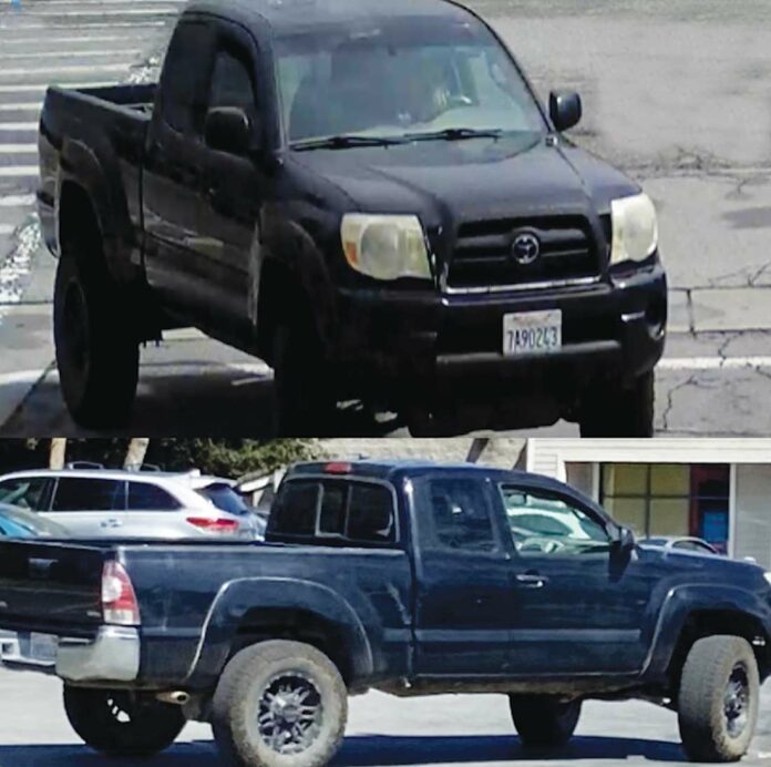 capitola police robbery vehicle suspect truck