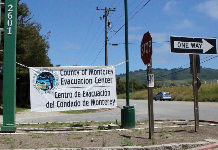 santa cruz county fairgrounds flood evacuation shelter