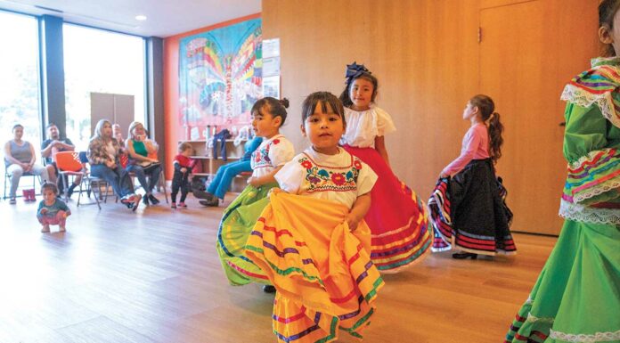 Watsonville Center for the Arts Ballet Folklorico Ollin dancers