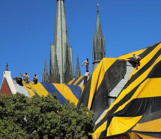 St. Patrick’s Parish is on the mend st Patrick's church fumigation treatment