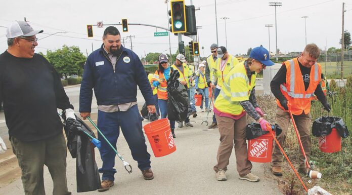 bridge street trash pickup