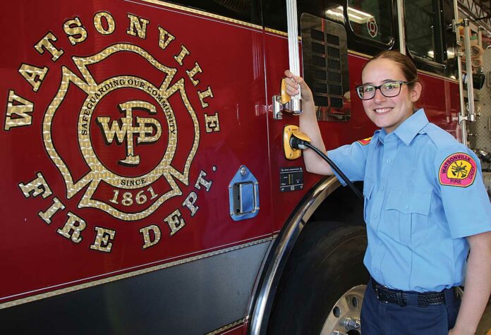 Arielle Bennet Watsonville fire academy