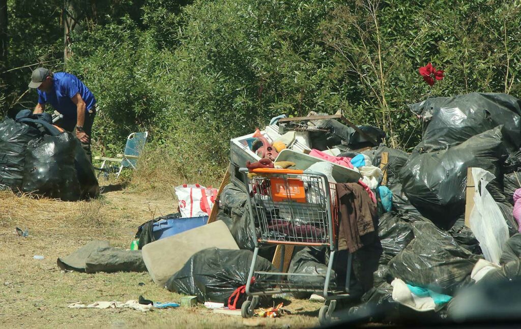 corralitos creek airport boulevard encampment