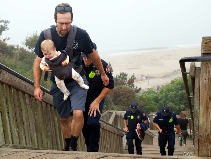 seacliff state beach september 11 2001 stair climb