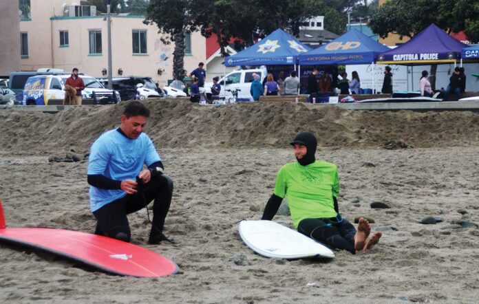 First Responder Surf Contest capitola beach