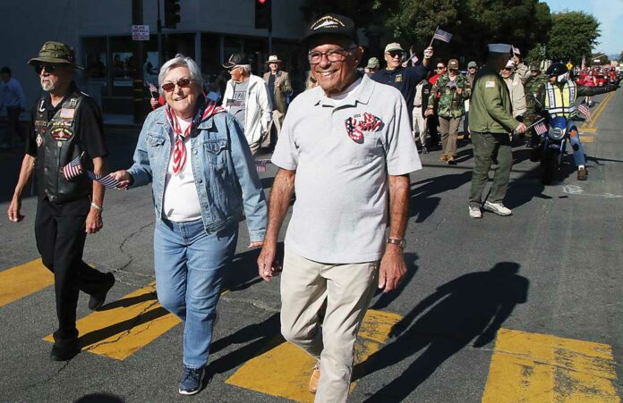 veterans day parade downtown watsonville